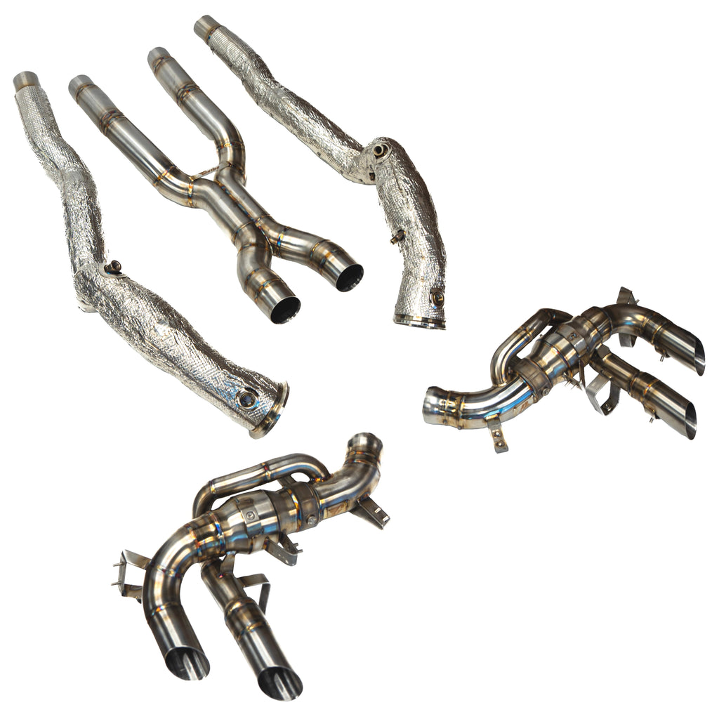 Ferrari Purosangue F1 Exhaust System