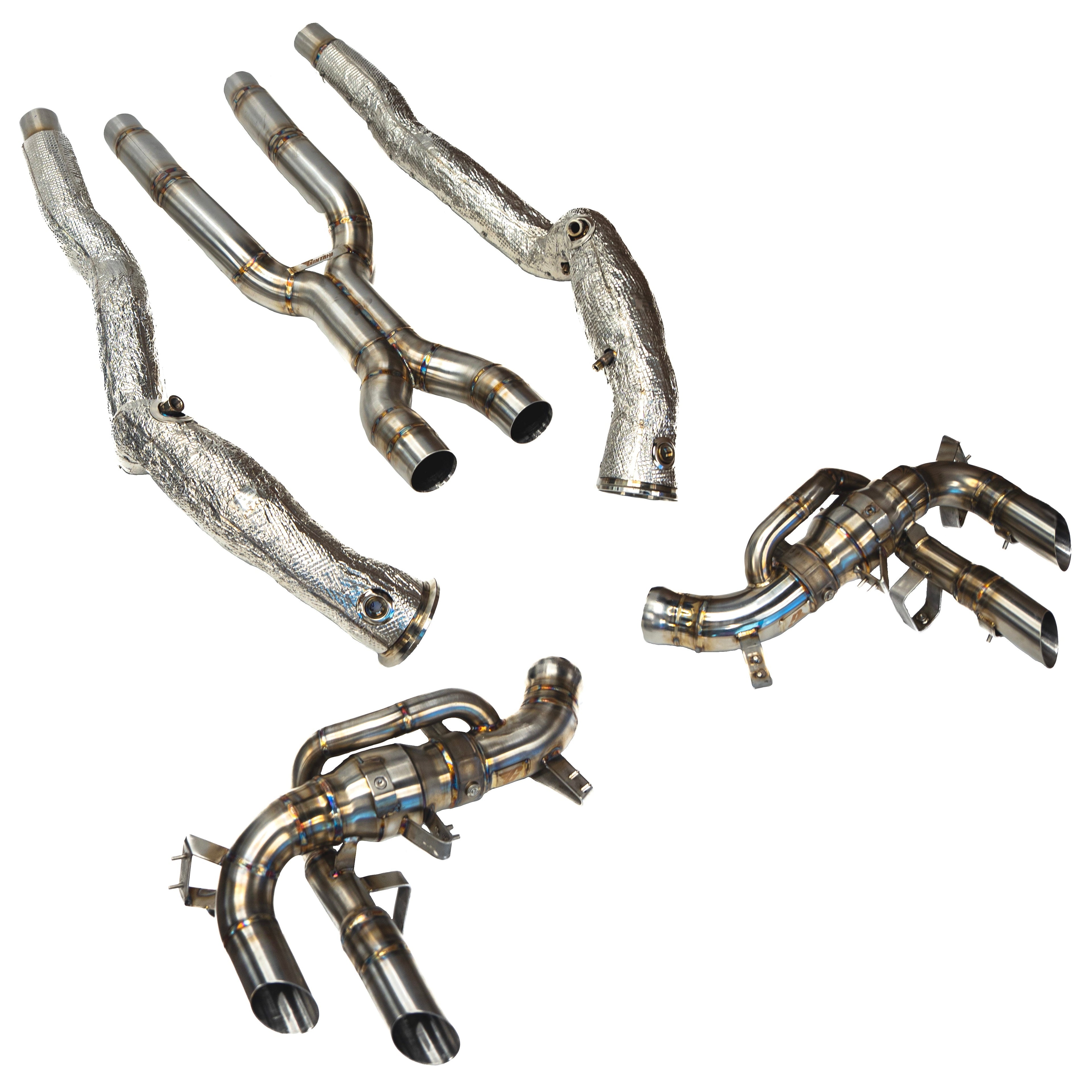 Ferrari Purosangue F1 Exhaust System