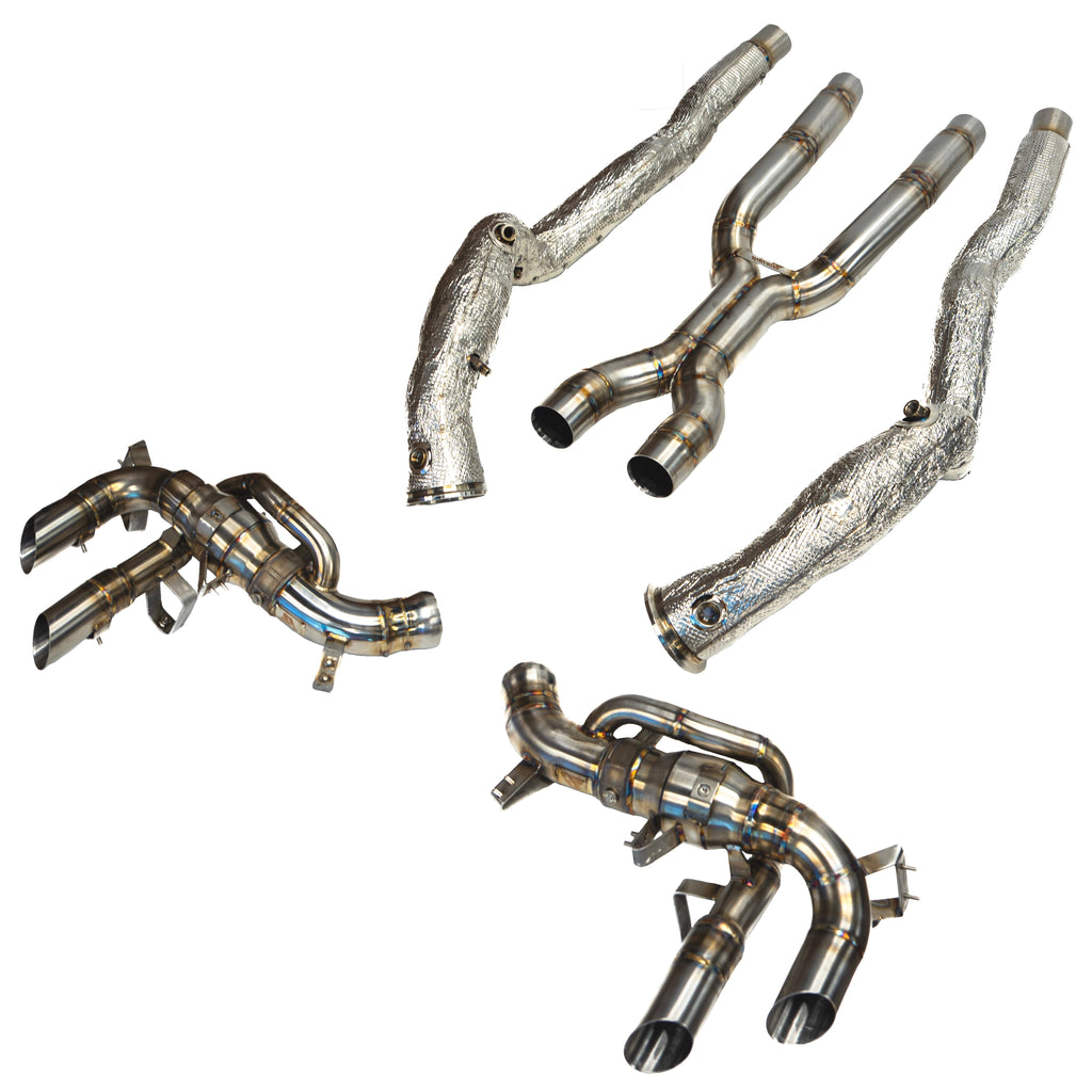 Ferrari Purosangue F1 Exhaust System