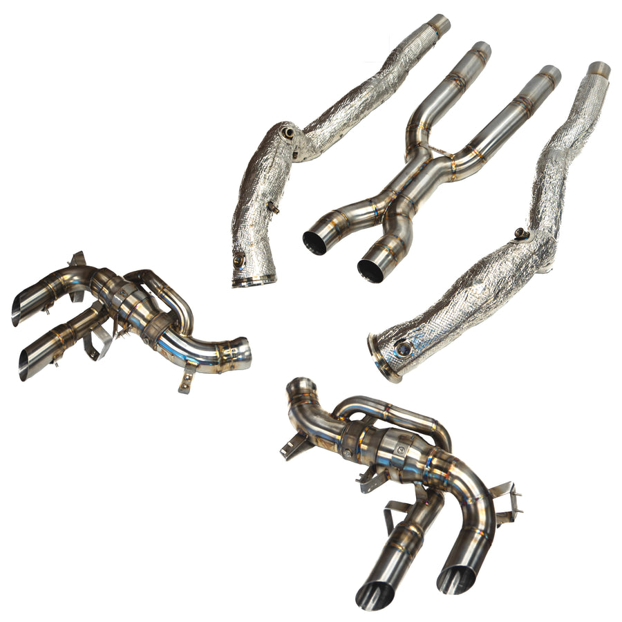 Ferrari Purosangue F1 Exhaust System