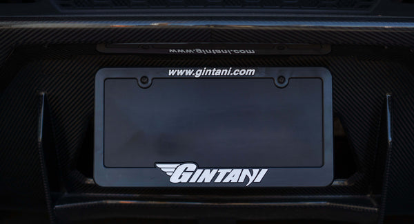 Gintani Plastic License Plate FRAME